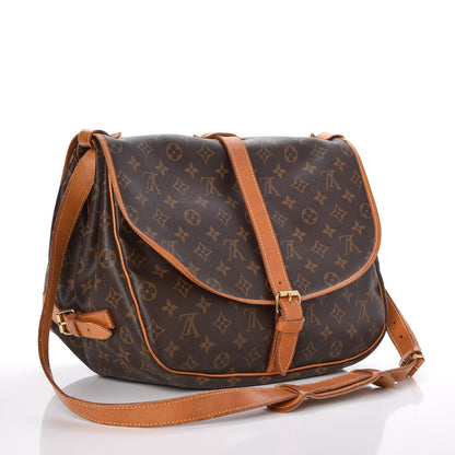Louis Vuitton Monogram Saumur 35 3 of 9