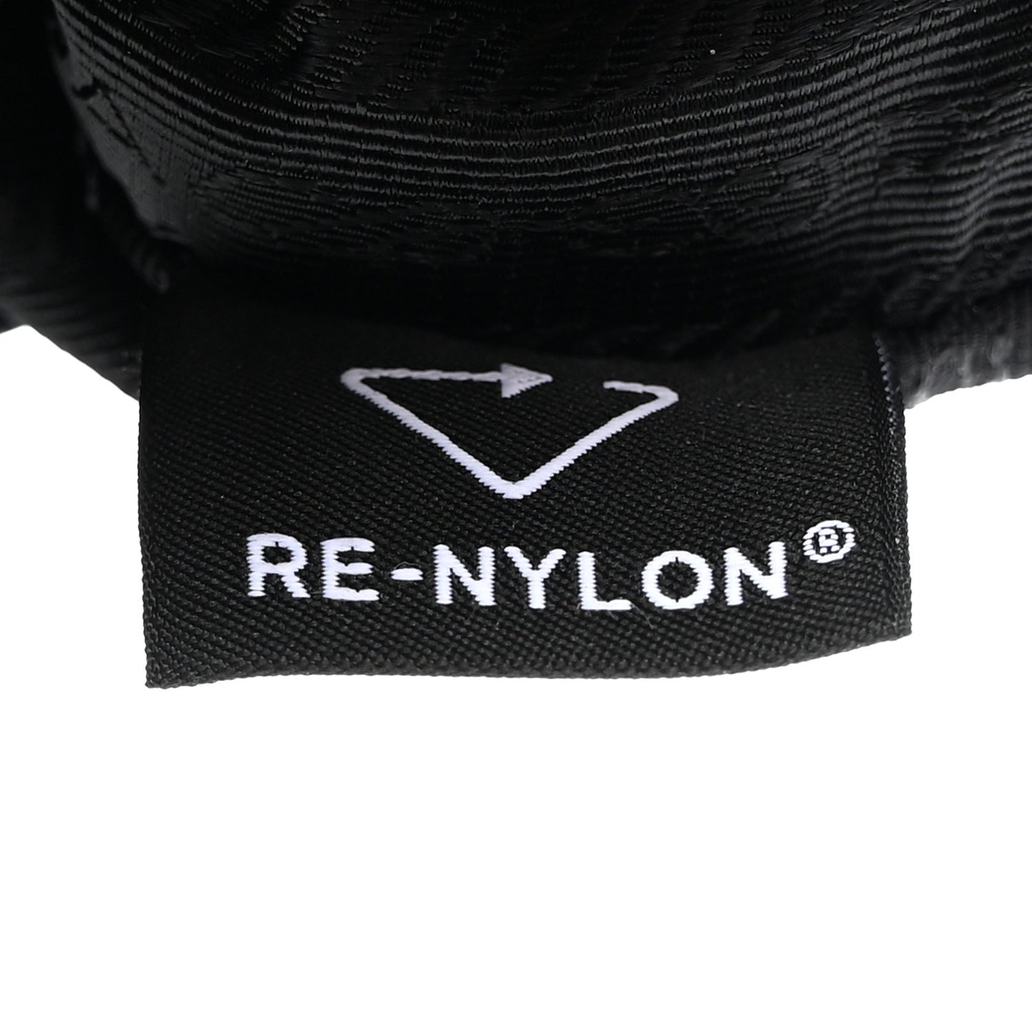 Re-Nylon Saffiano Shoulder Bag Black