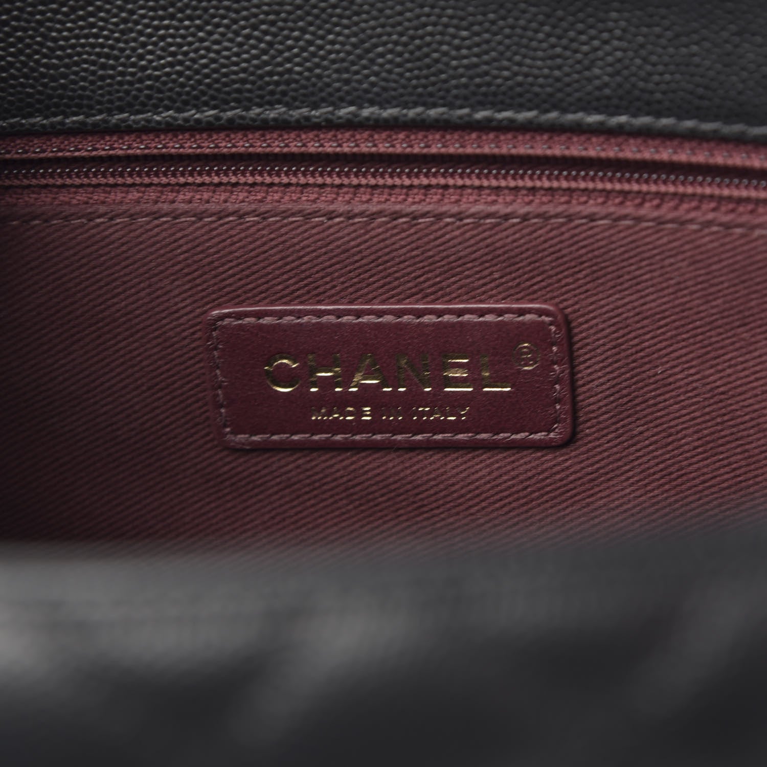 Chanel Caviar Quilted Medium Coco Handle Flap Black 6 of 11