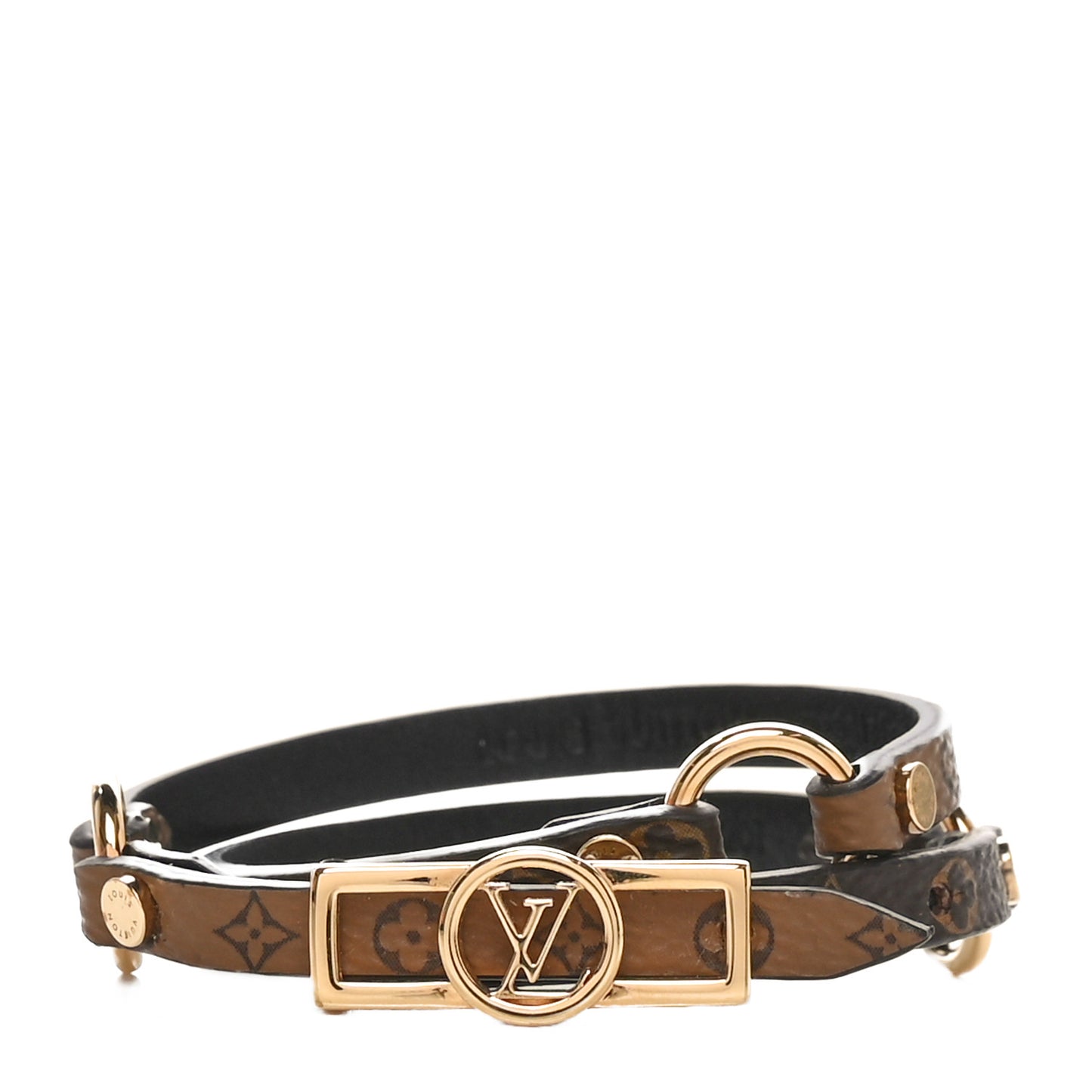Reverse Monogram Dauphine Double Tour Bracelet 17