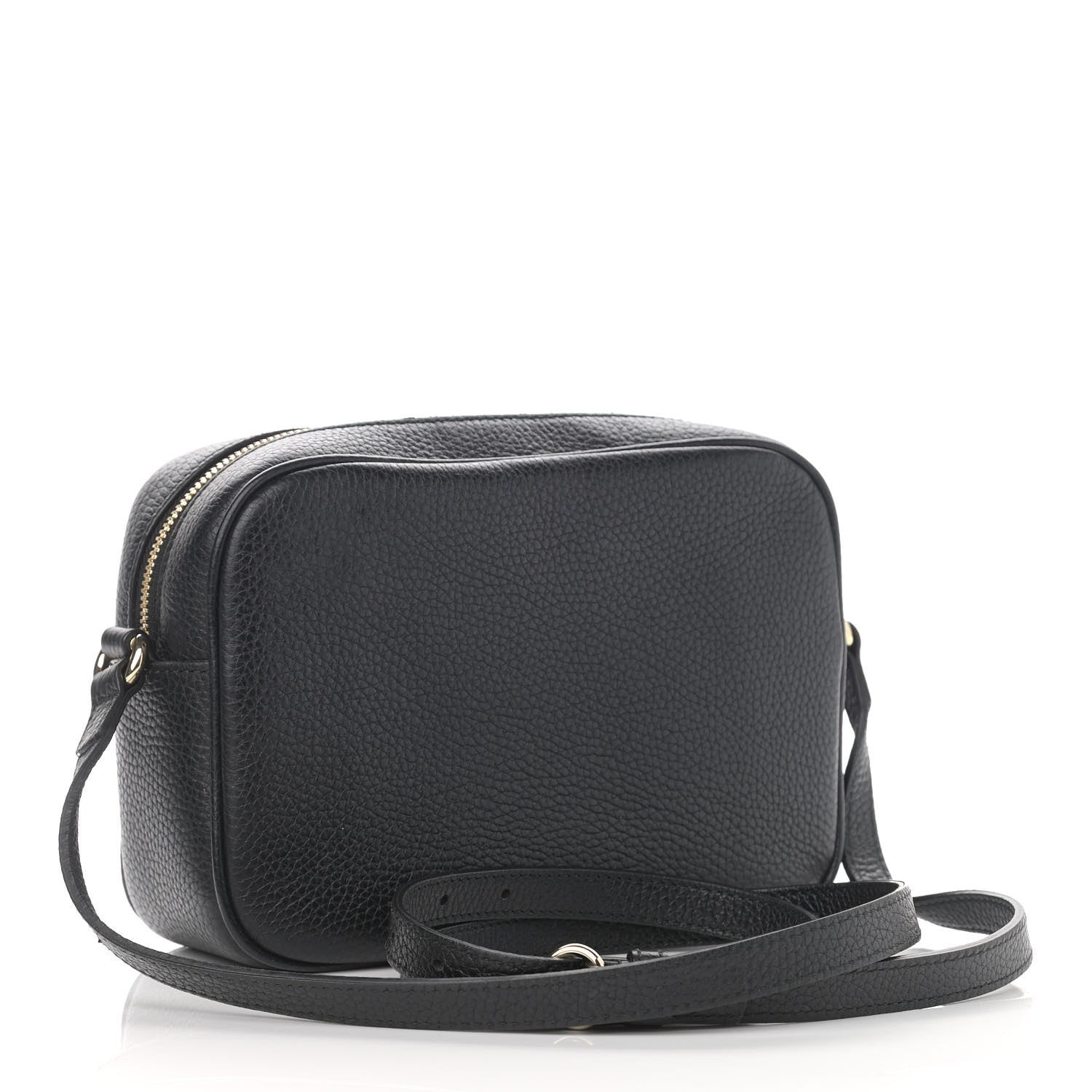 Gucci Pebbled Calfskin Small Soho Disco Bag Black 3 of 11