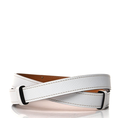 Hermes Epsom Kelly Belt White 2 of 5