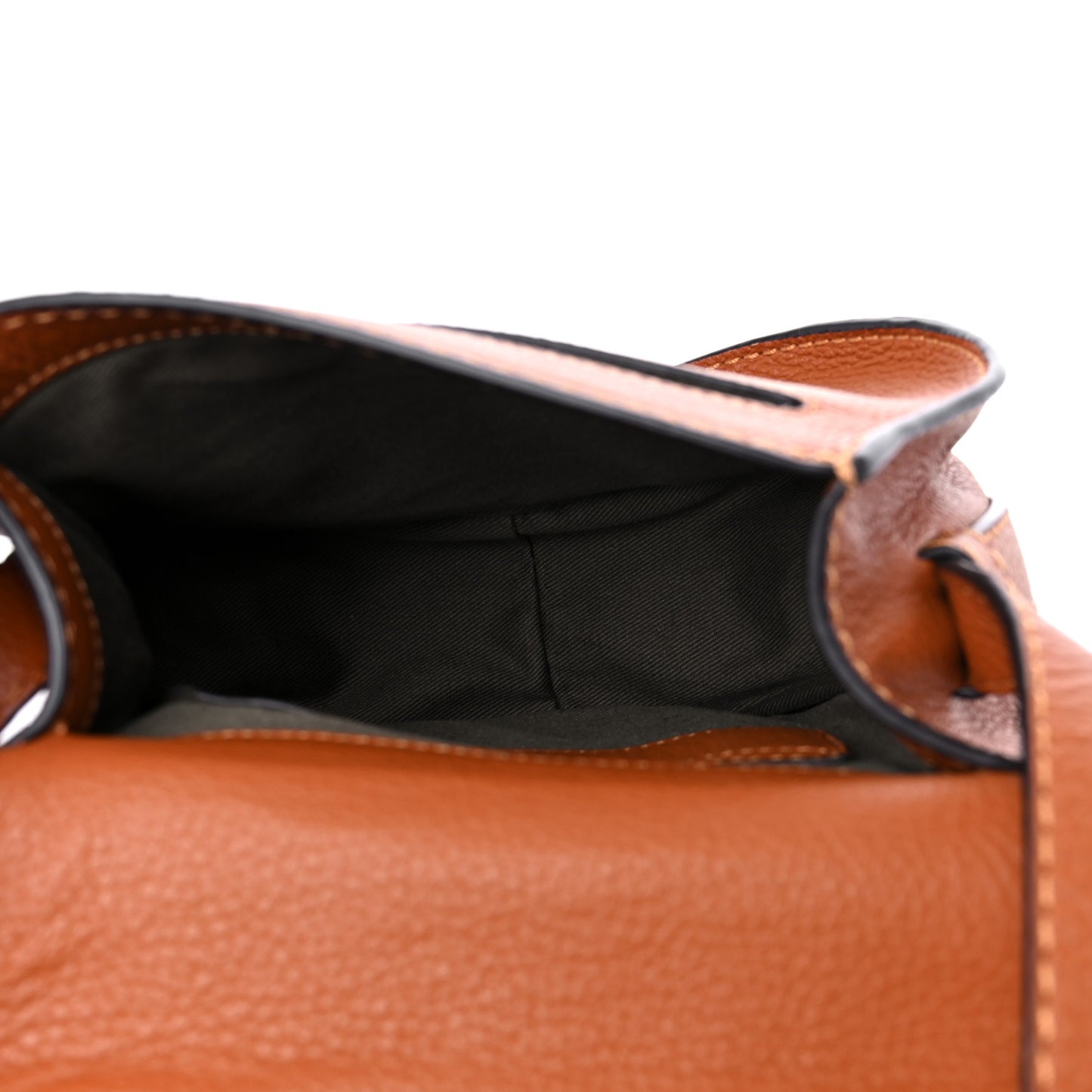 Calfskin Mini Marcie Round Crossbody Bag Tan
