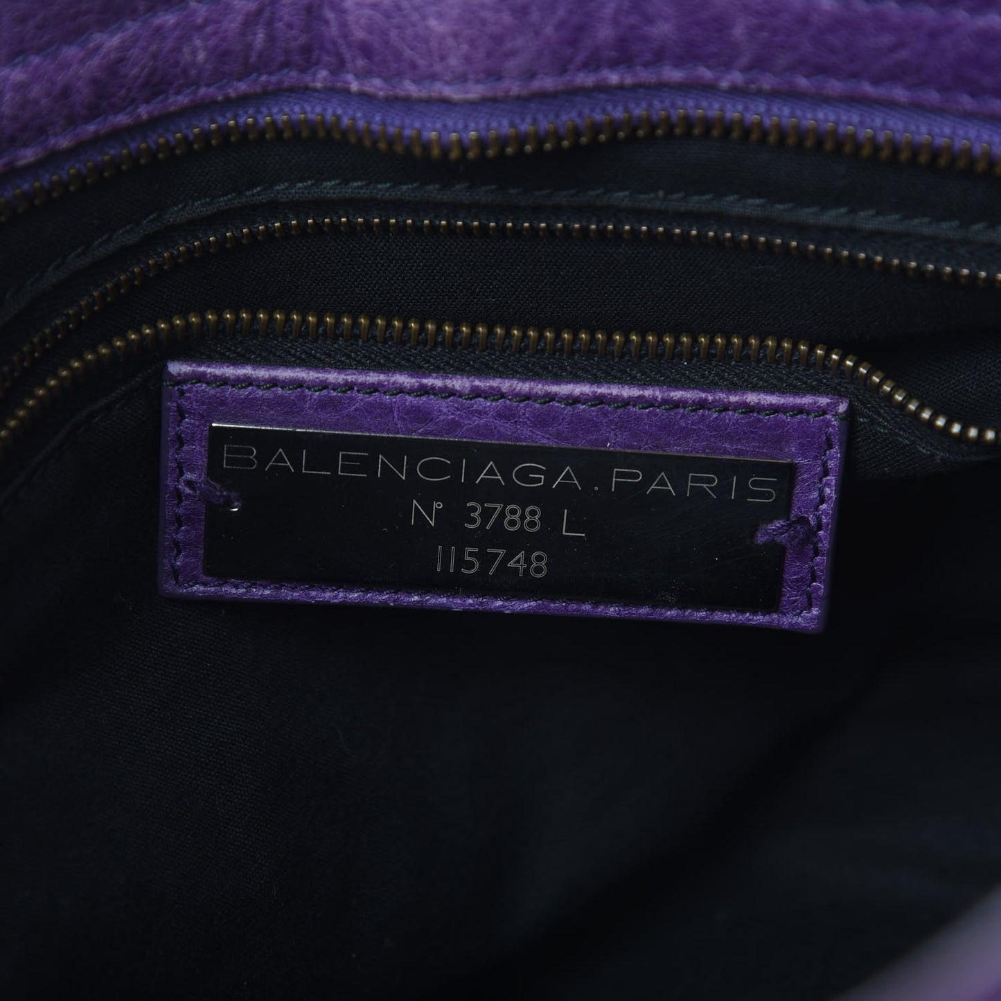 Agneau Classic Hardware City Dark Violet