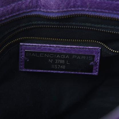 Balenciaga Agneau Classic Hardware City Dark Violet 6 of 19