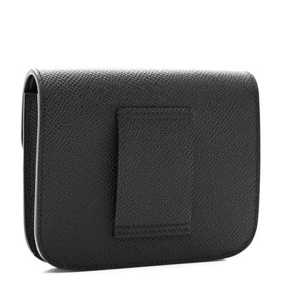 Hermes Epsom Constance Slim Wallet Black 4 of 9