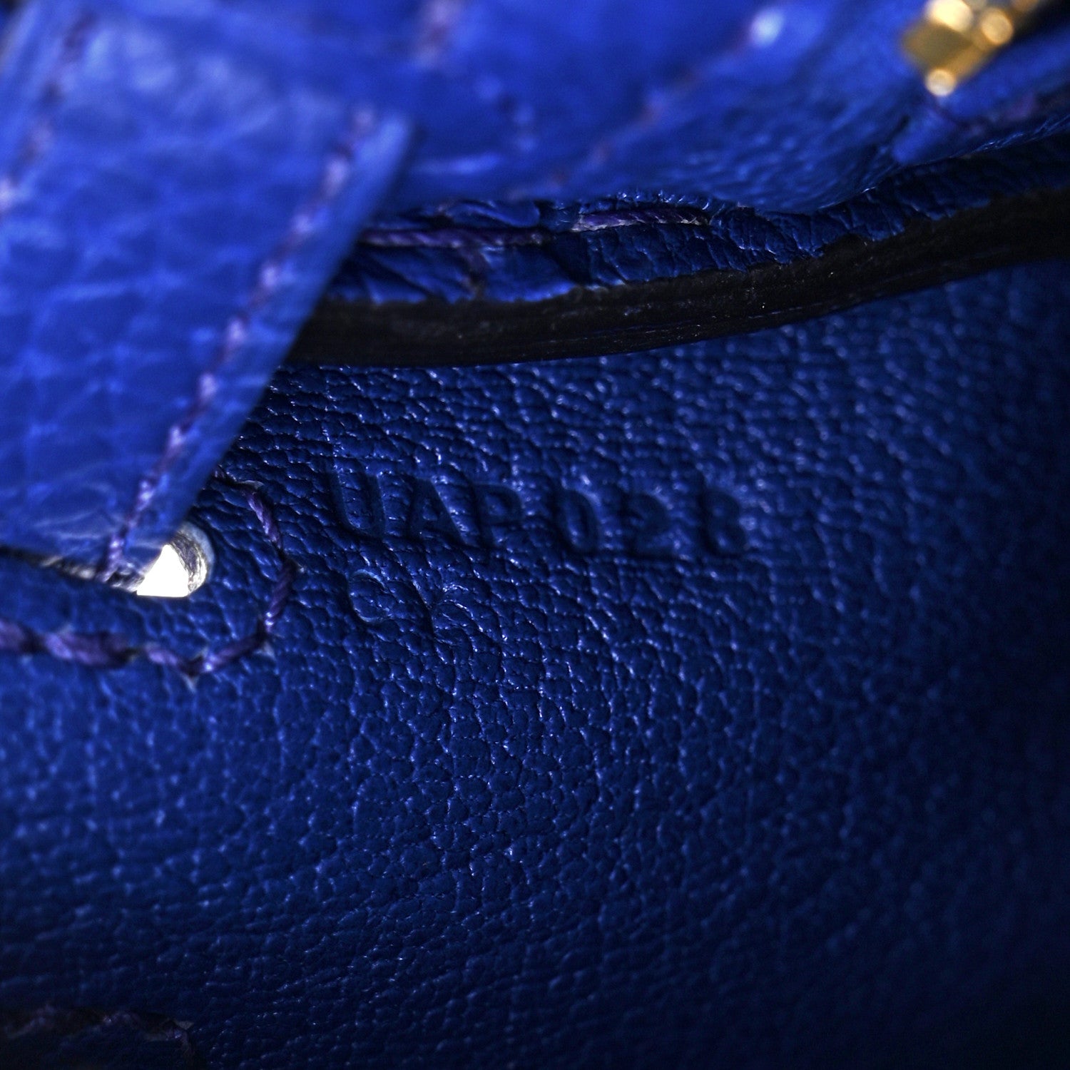 Hermes Togo Kelly Retourne 25 Bleu Royal 7 of 11