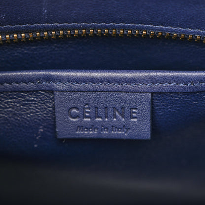 Celine Smooth Calfskin Nano Luggage Navy Blue 6 of 14
