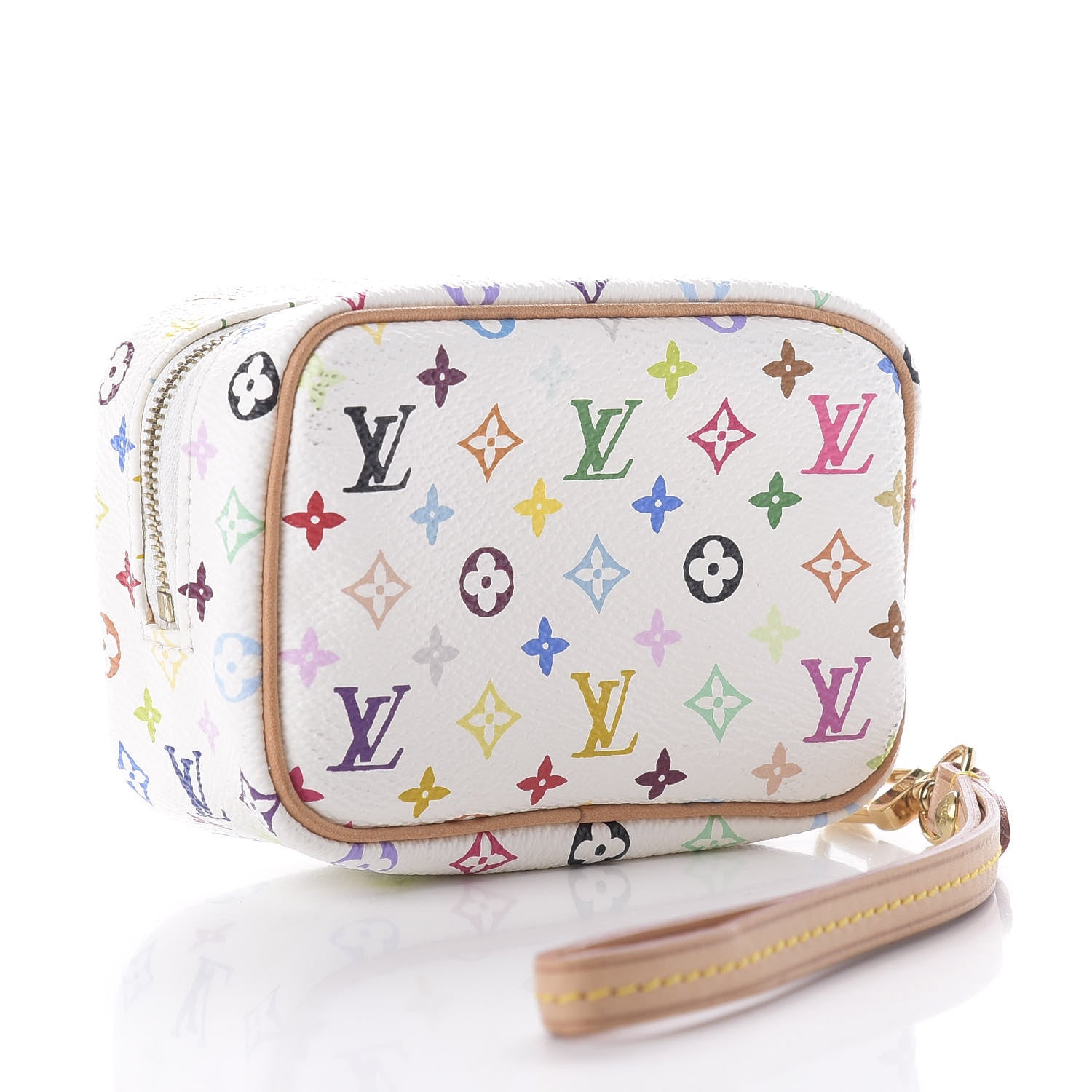 Louis Vuitton Monogram Multicolor Trousse Wapity White 3 of 9