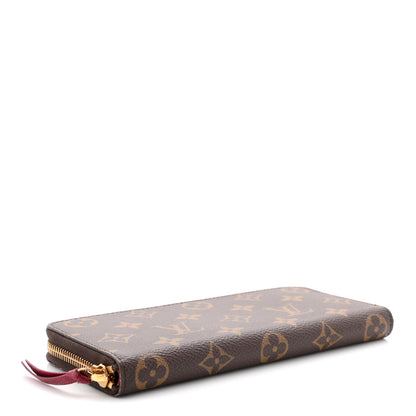 Louis Vuitton Monogram Clemence Wallet Fuchsia 4 of 8