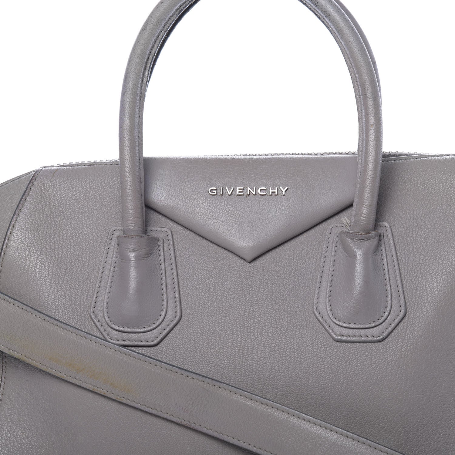 Givenchy Sugar Goatskin Medium Antigona Pearl Grey 18 of 32