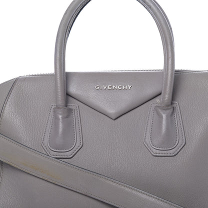 Givenchy Sugar Goatskin Medium Antigona Pearl Grey 18 of 32