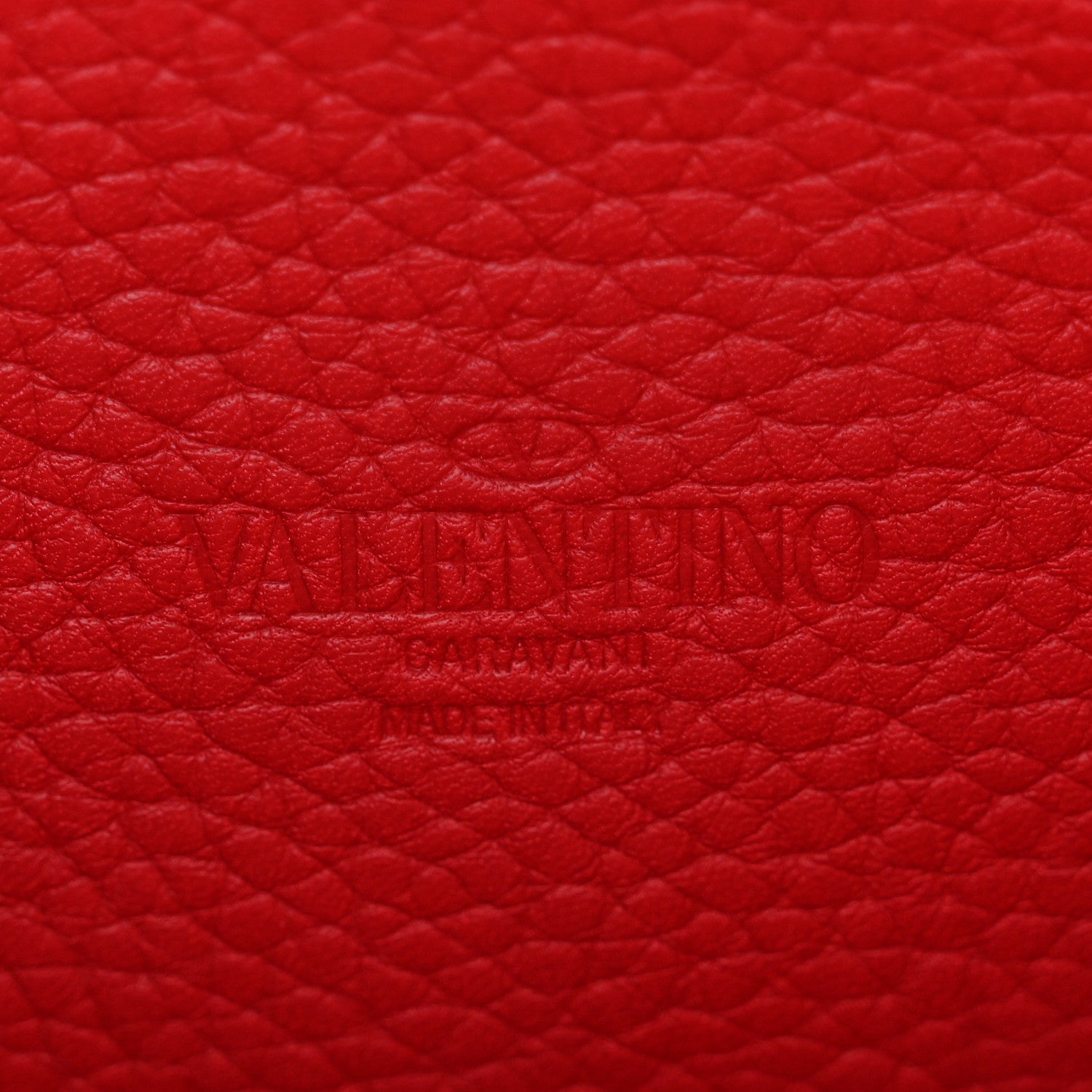 Valentino Garavani Pebbled Calfskin Medium Rockstud Flip Lock Crossbody Bag Red 6 of 9
