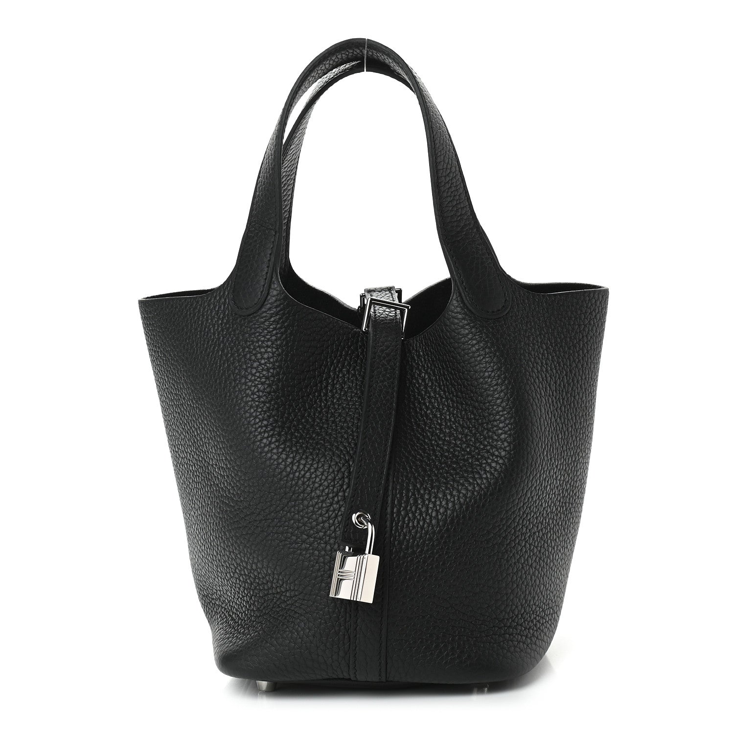 Hermes Taurillon Clemence Picotin Lock 18 PM Black 1 of 9