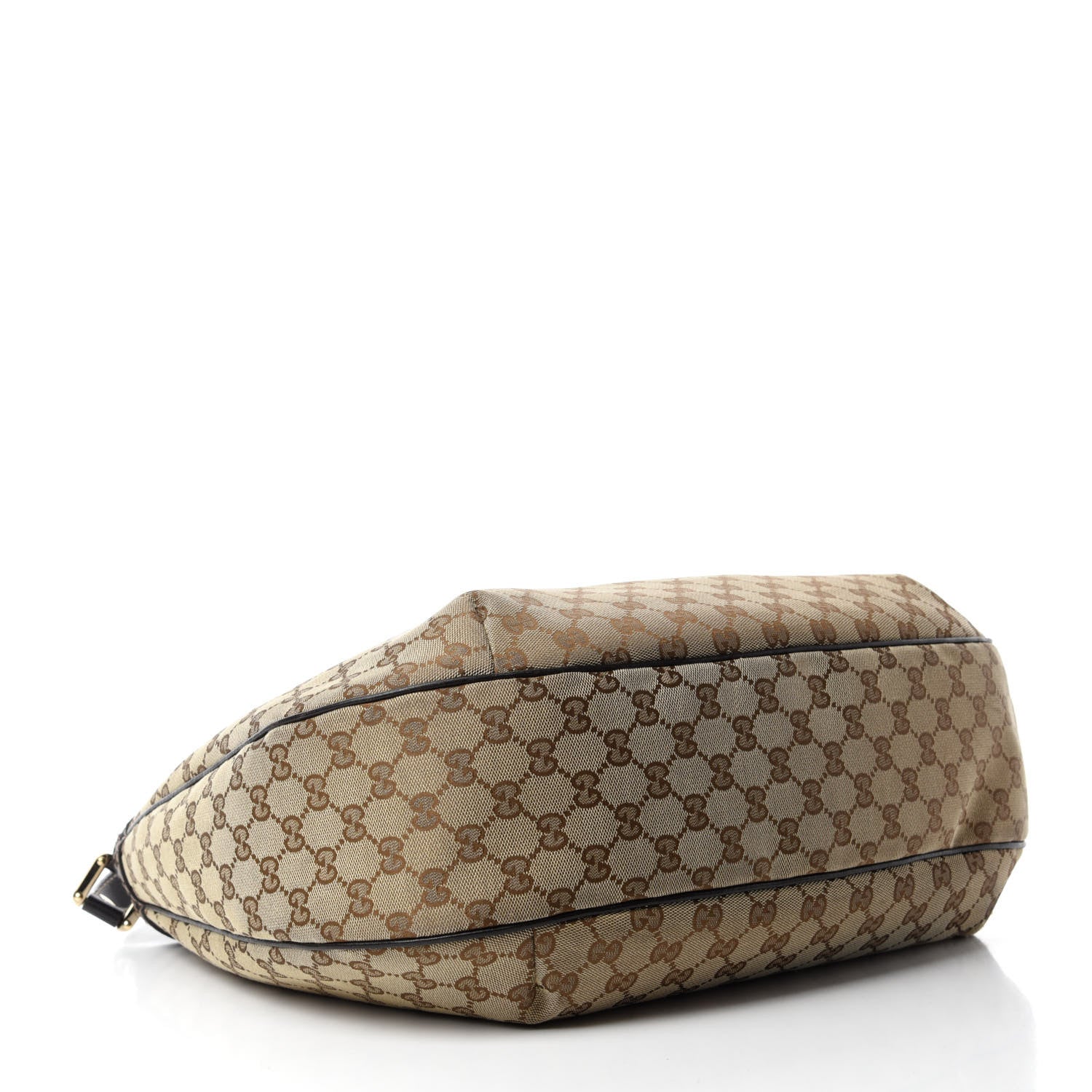 Gucci Monogram Large New Ladies Web Hobo Dark Brown 4 of 15