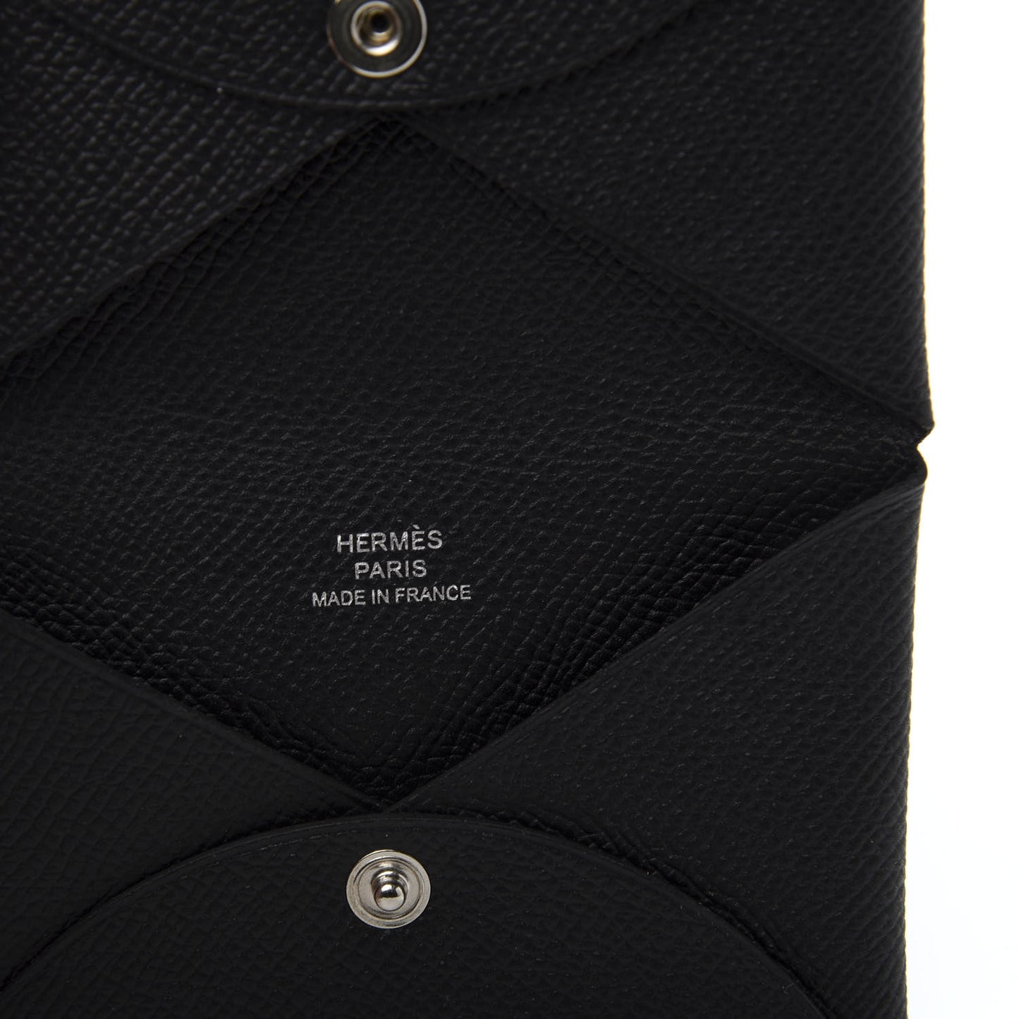 Epsom Calvi Card Case Black