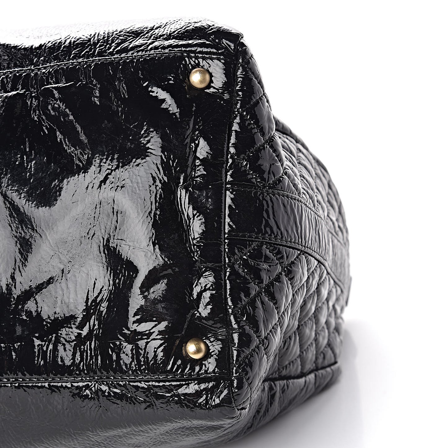 Vinyl XXL Rock and Chain Bowler Black