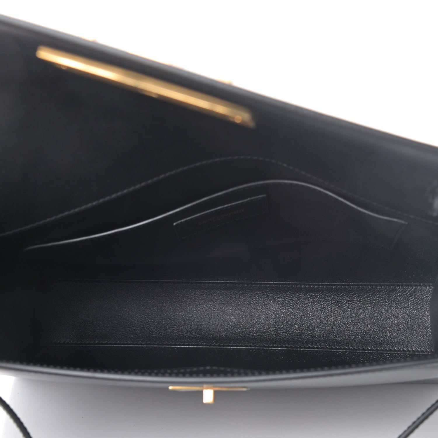 Saint Laurent Smooth Calfskin Manhattan Shoulder Bag Black 5 of 8