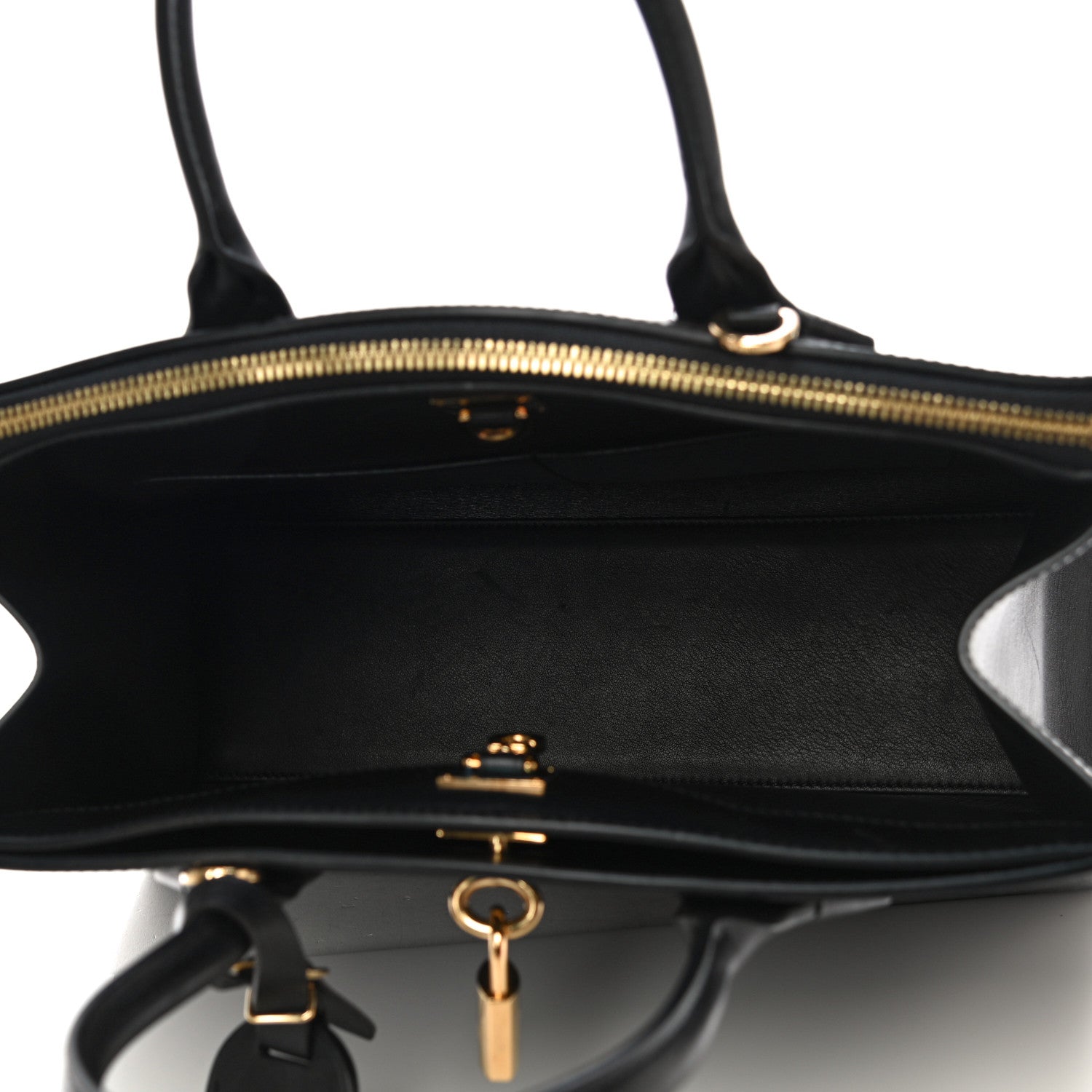 Louis Vuitton Calfskin City Steamer MM Black 5 of 24