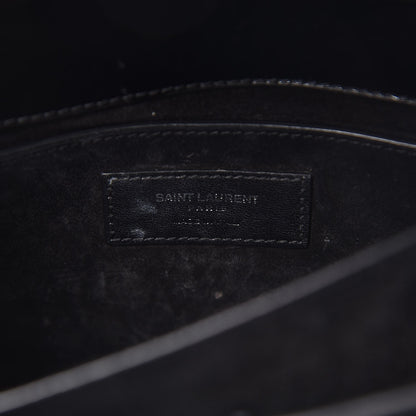 Saint Laurent Patent Medium Monogram Sunset Black 8 of 12