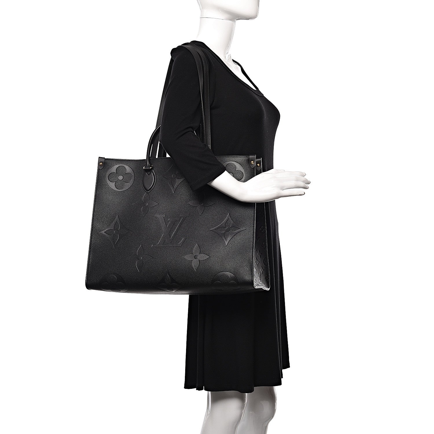 Louis Vuitton Empreinte Monogram Giant Onthego GM Black 2 of 9