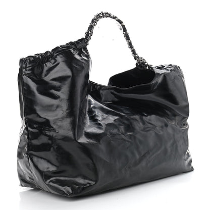Chanel Vinyl XL Coco Cabas Black 4 of 12
