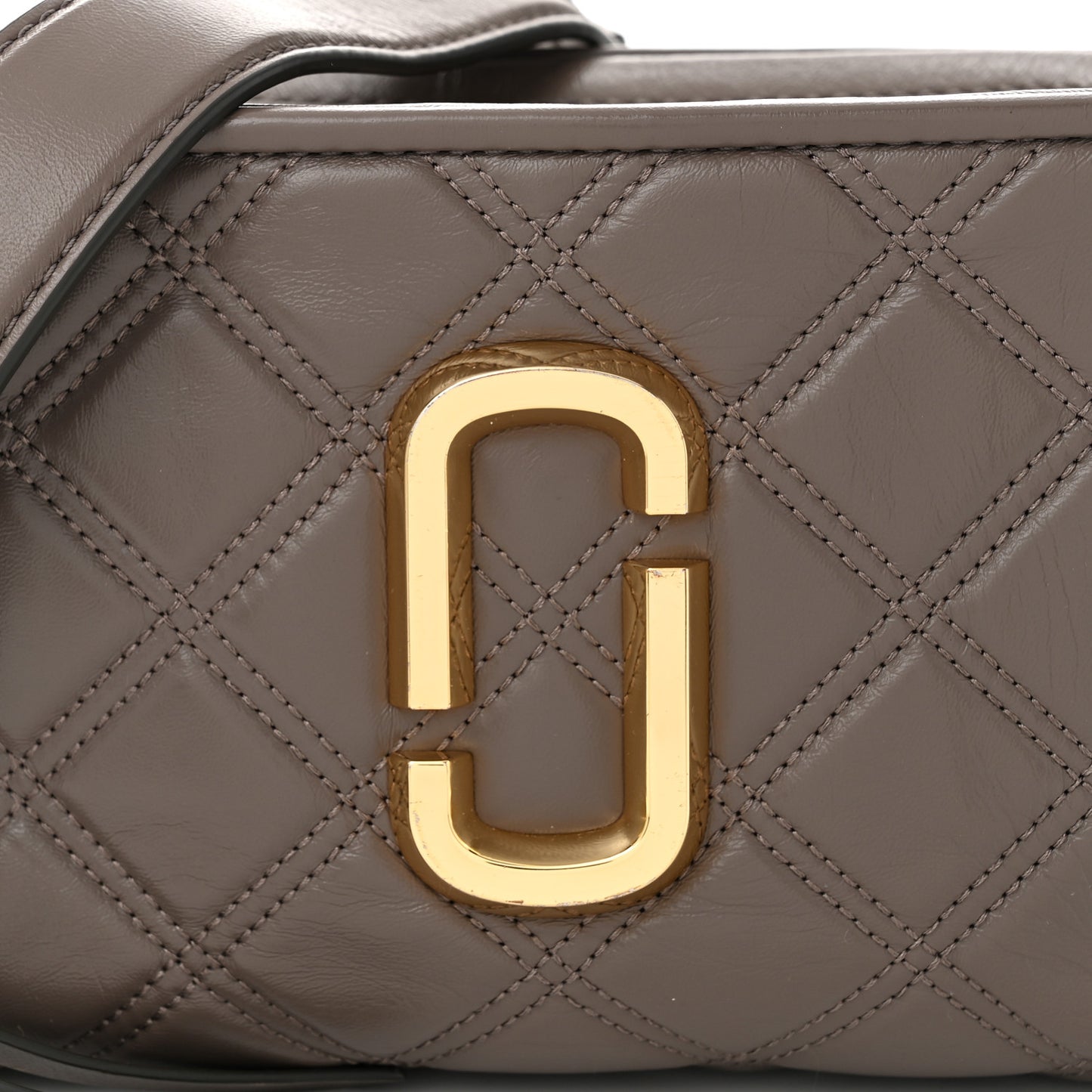 Calfskin Quilted The Softshot 21 Bag Loam Soil