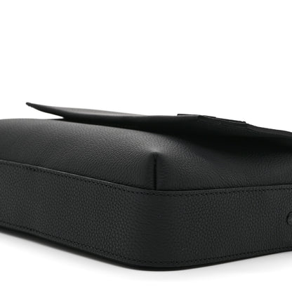 Louis Vuitton Calfskin Aerogram Fastline Messenger Black 9 of 9