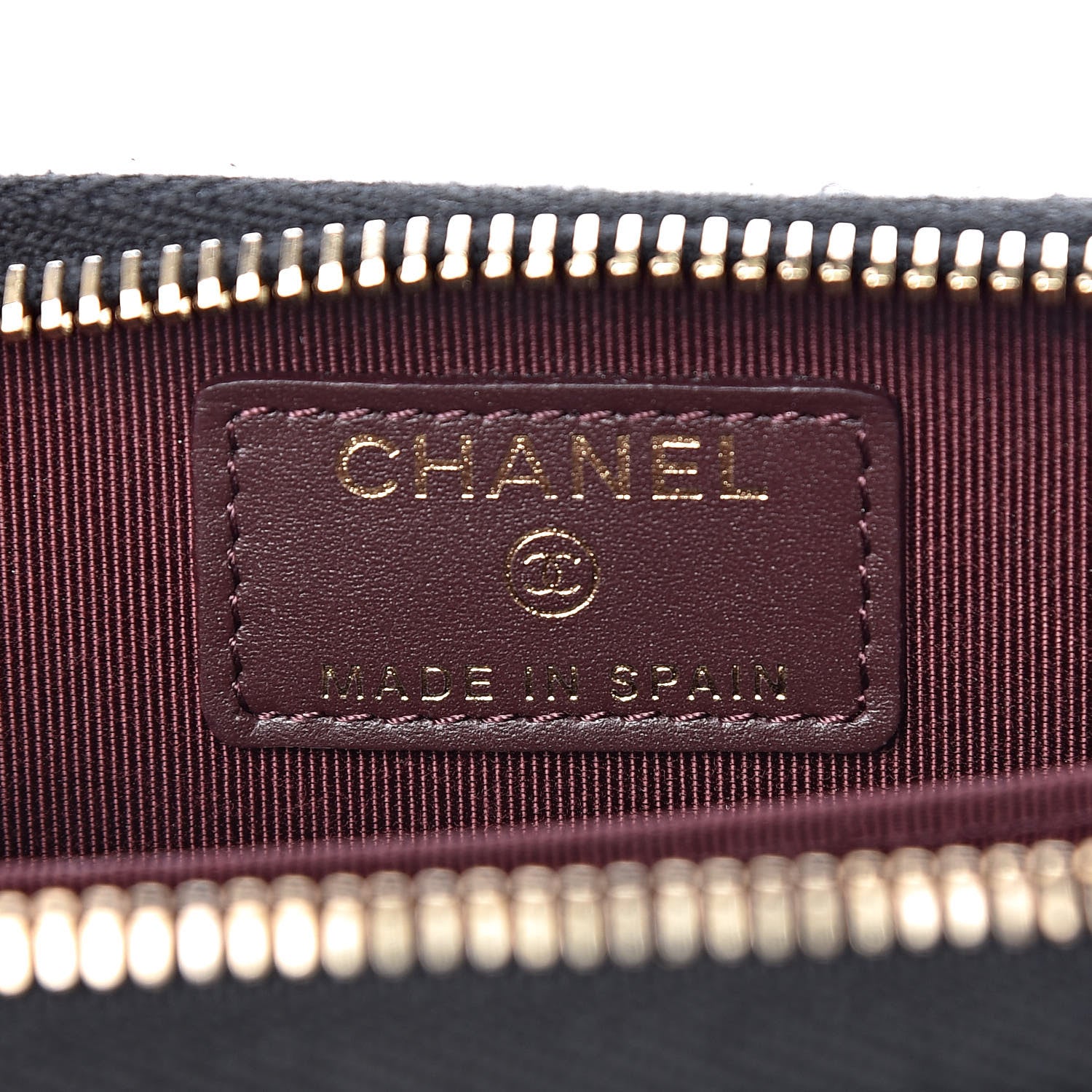 Chanel Caviar Quilted Zip Coin Purse Black 6 of 8