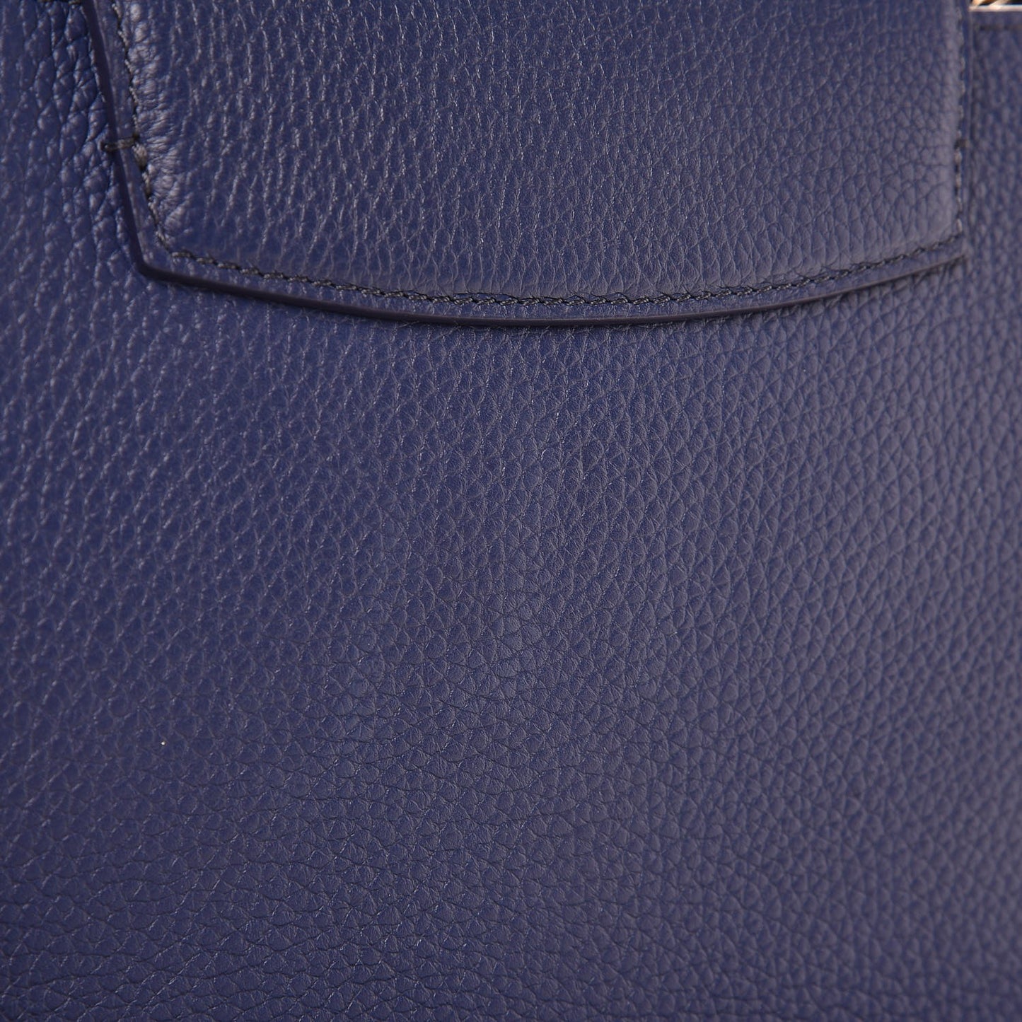 Taurillon Python Capucines PM Blue Marine