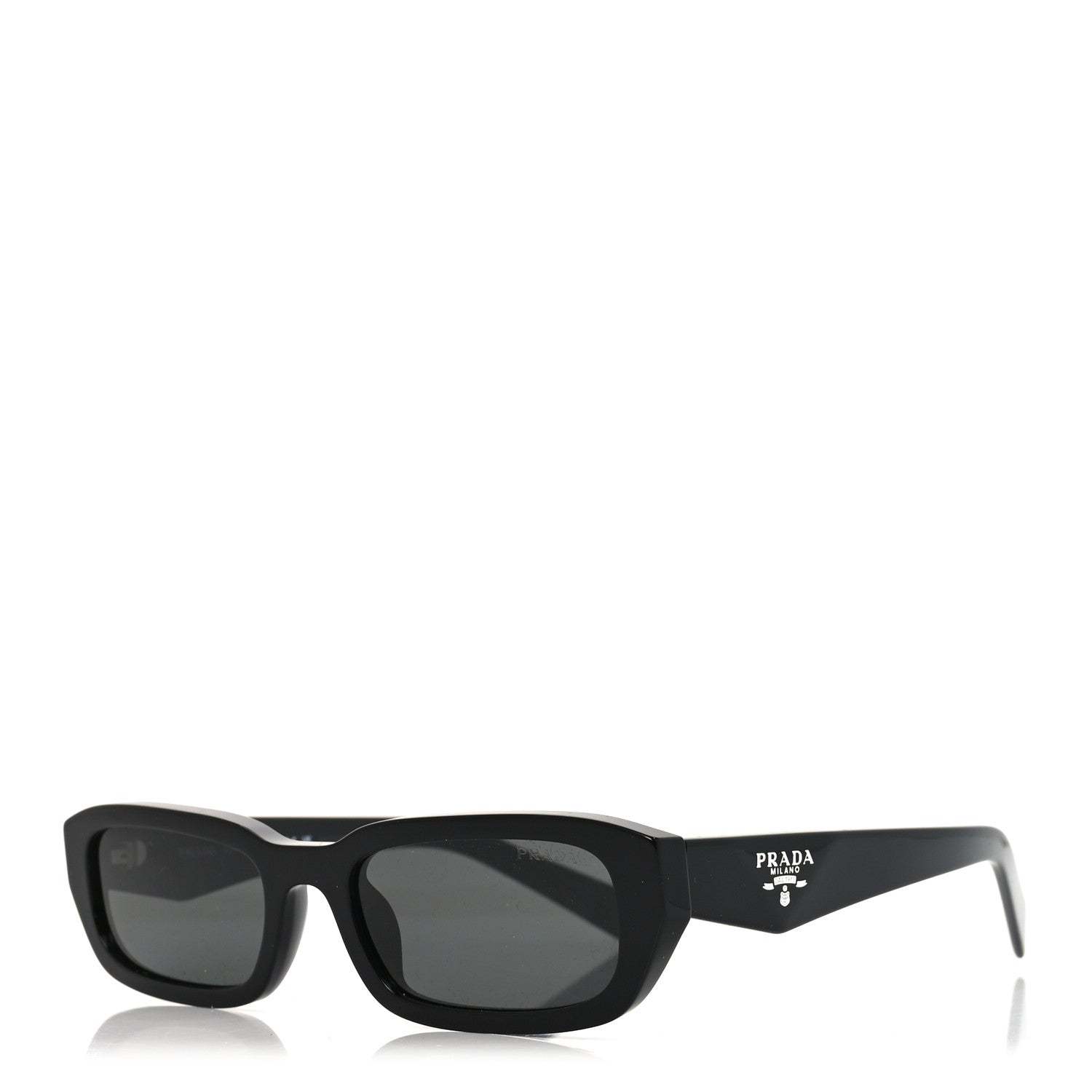 Prada Acetate Symbole Sunglasses SPR B06 Black 1 of 7
