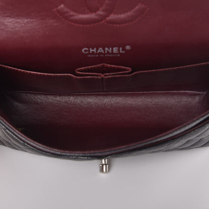 Chanel Caviar Quilted Medium Double Flap Black 6 of 17