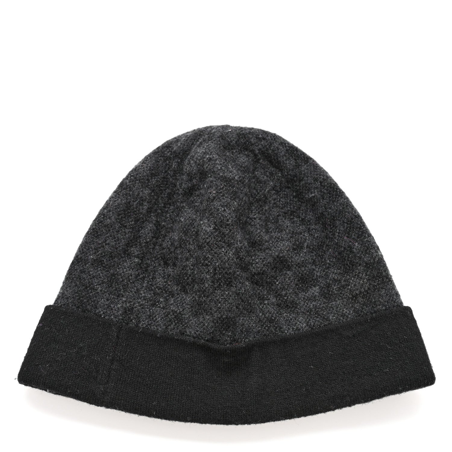 Louis Vuitton Wool Bonnet Petit Damier Graphite Beanie Hat 2 of 5