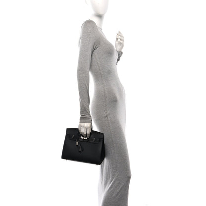 Hermes Epsom Birkin Sellier 25 Black 2 of 11