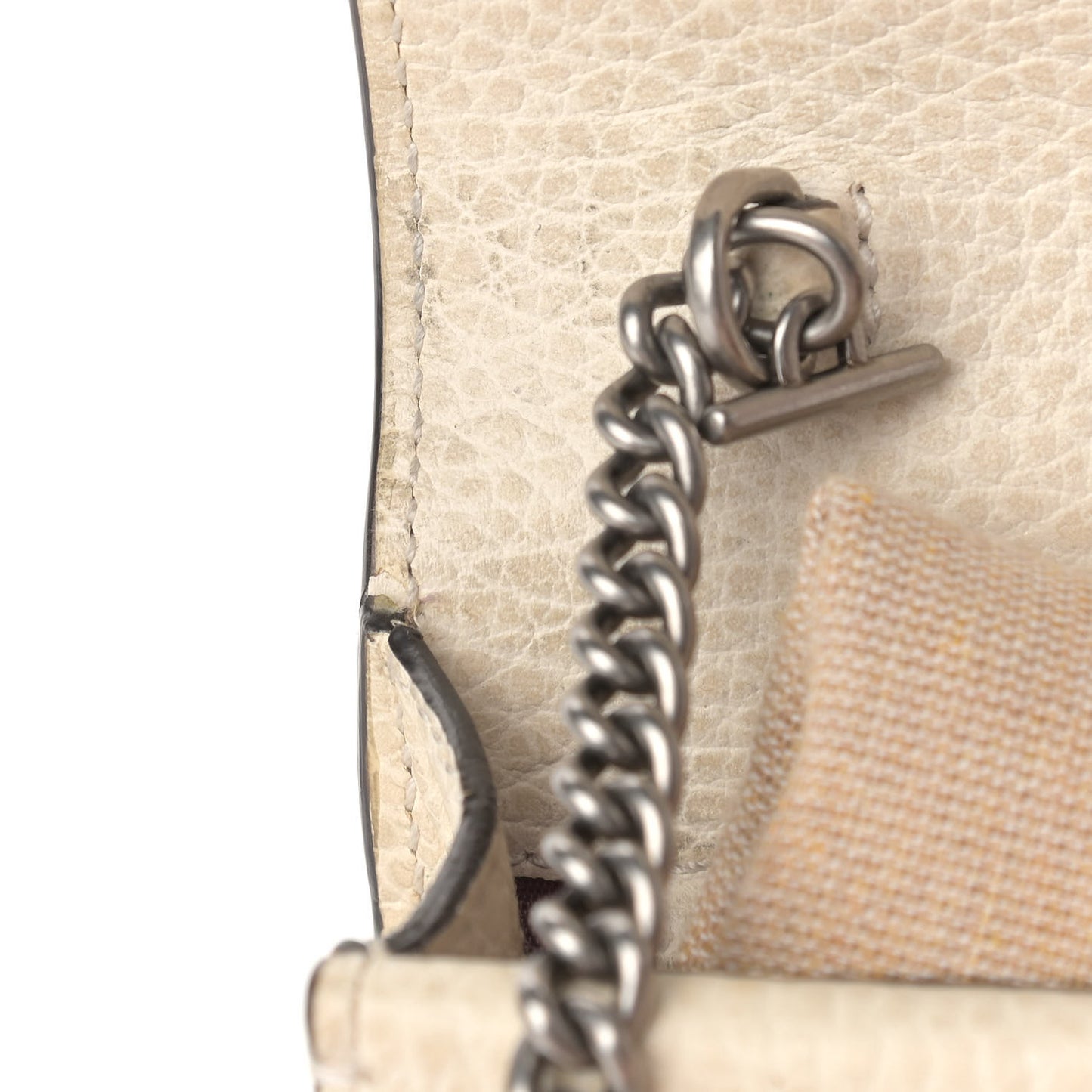 Dollar Calfskin Crystal Super Mini Dionysus Shoulder Bag Mystic White Black Diamond