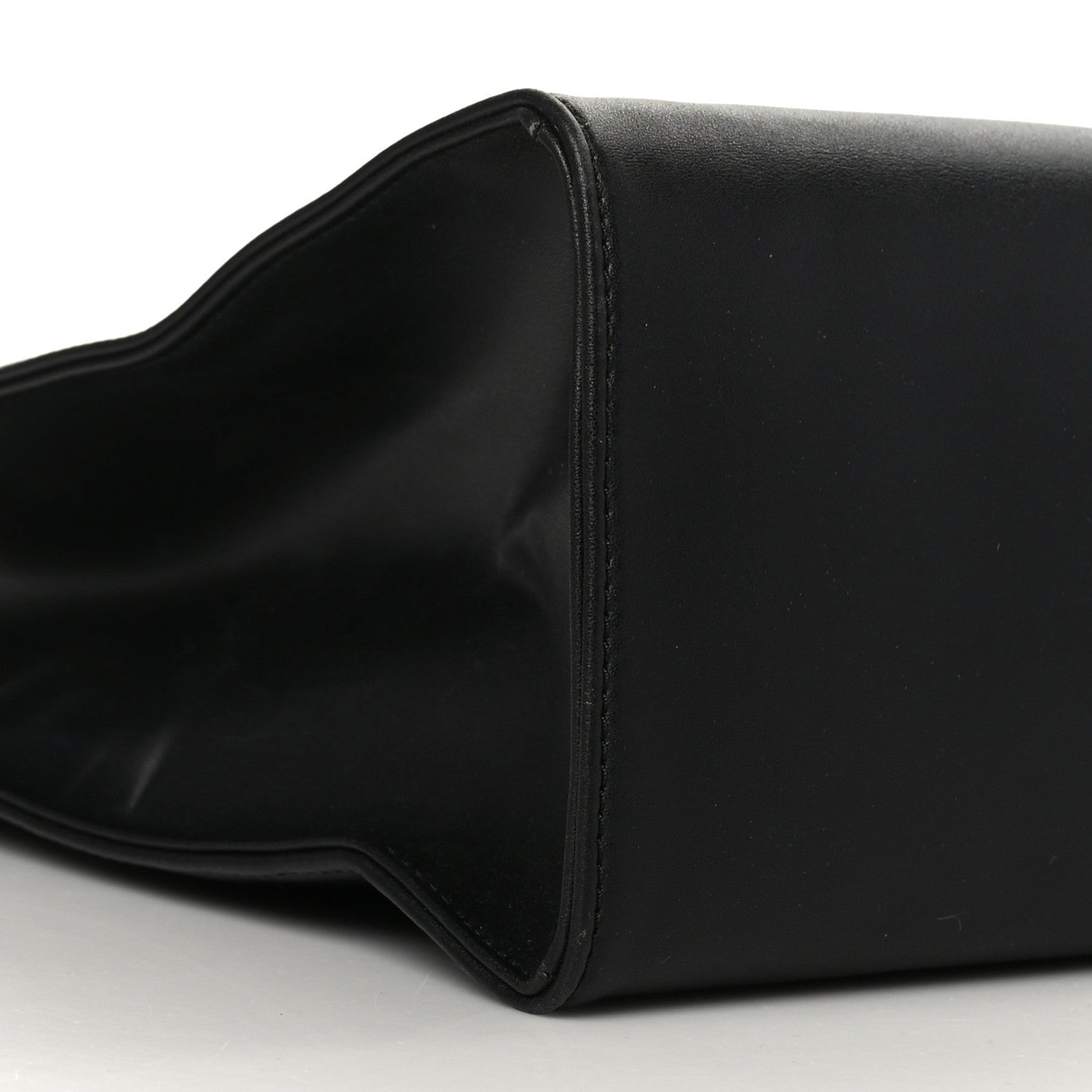 Telfar Vegan Leather Medium Shopping Bag Black 7 of 8