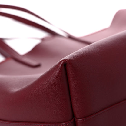 Saint Laurent Calfskin Large Shopping Tote Rouge Legion 8 of 10