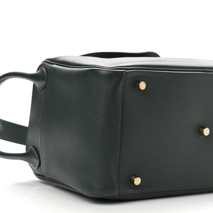 Hermes Taurillon Clemence Lindy 30 Vert Cypress 8 of 12