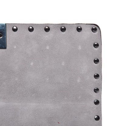 Valentino Garavani Craquele Nappa Medium Rockstud Spike Shoulder Bag Light Ivory 10 of 11