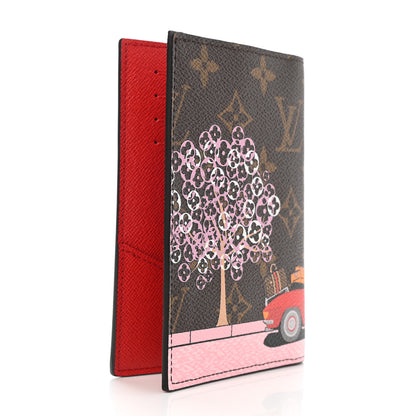 Louis Vuitton Monogram 2019 Christmas Animation Passport Cover Rouge 3 of 8