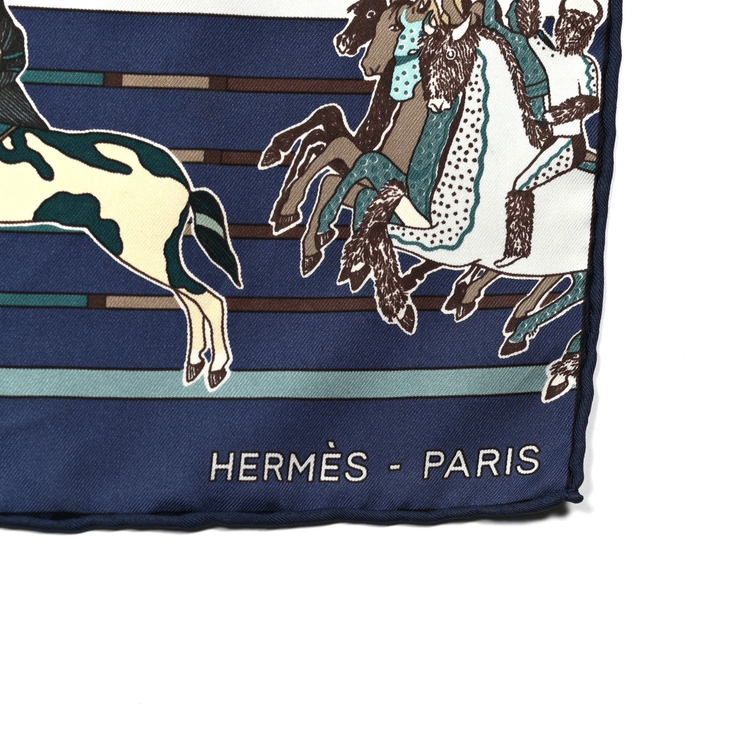 Hermes Silk Carre En Carres Scarf 90 2 of 7