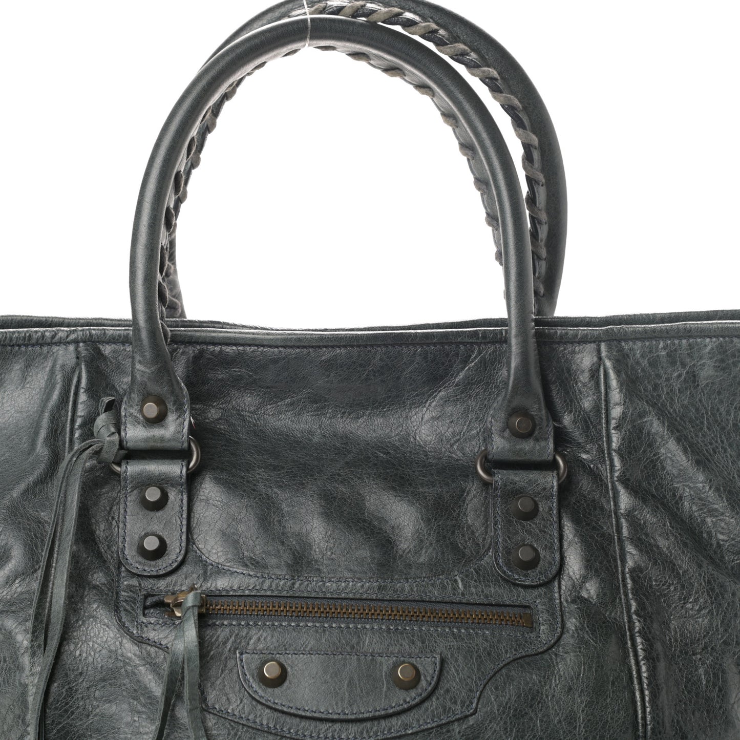 Agneau Classic Hardware S Sunday Tote Anthracite