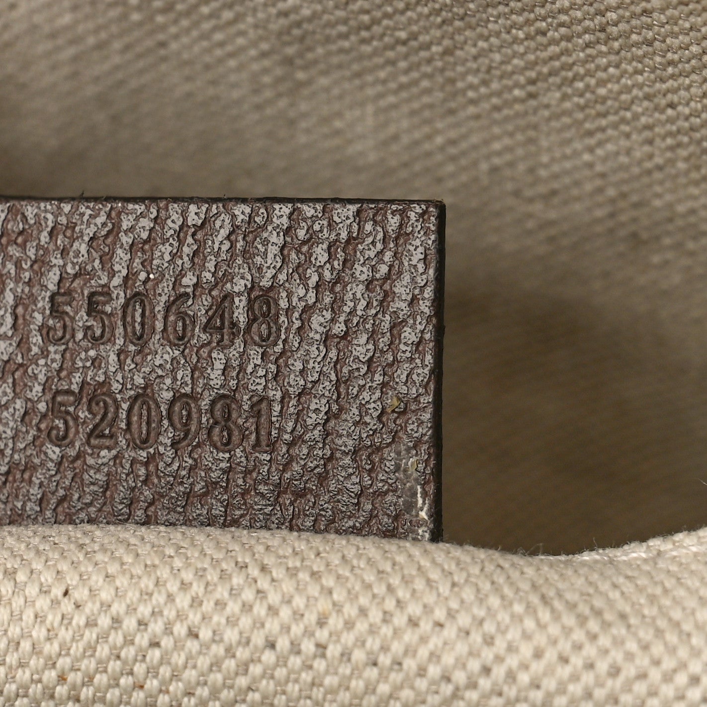 Gucci Soft GG Supreme Monogram Textured Dollar Calfskin Web Ophidia Pouch Pocket Belt Bag Beige Ebony New Acero Black 7 of 10