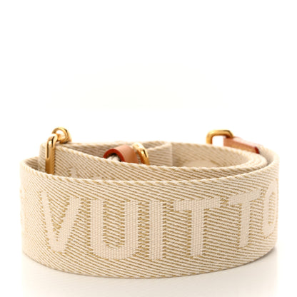 Louis Vuitton Monogram Utility Crossbody Bandouliere Shoulder Strap Beige 2 of 3