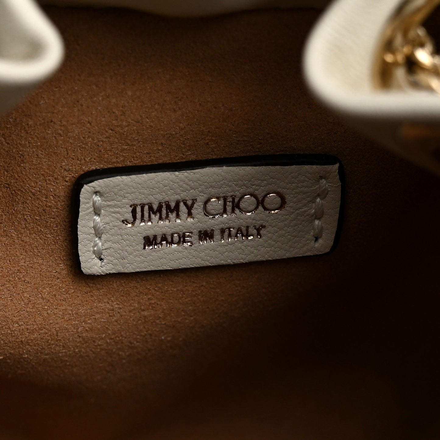 Smooth Nappa Bon Bon Bucket Bag Latte