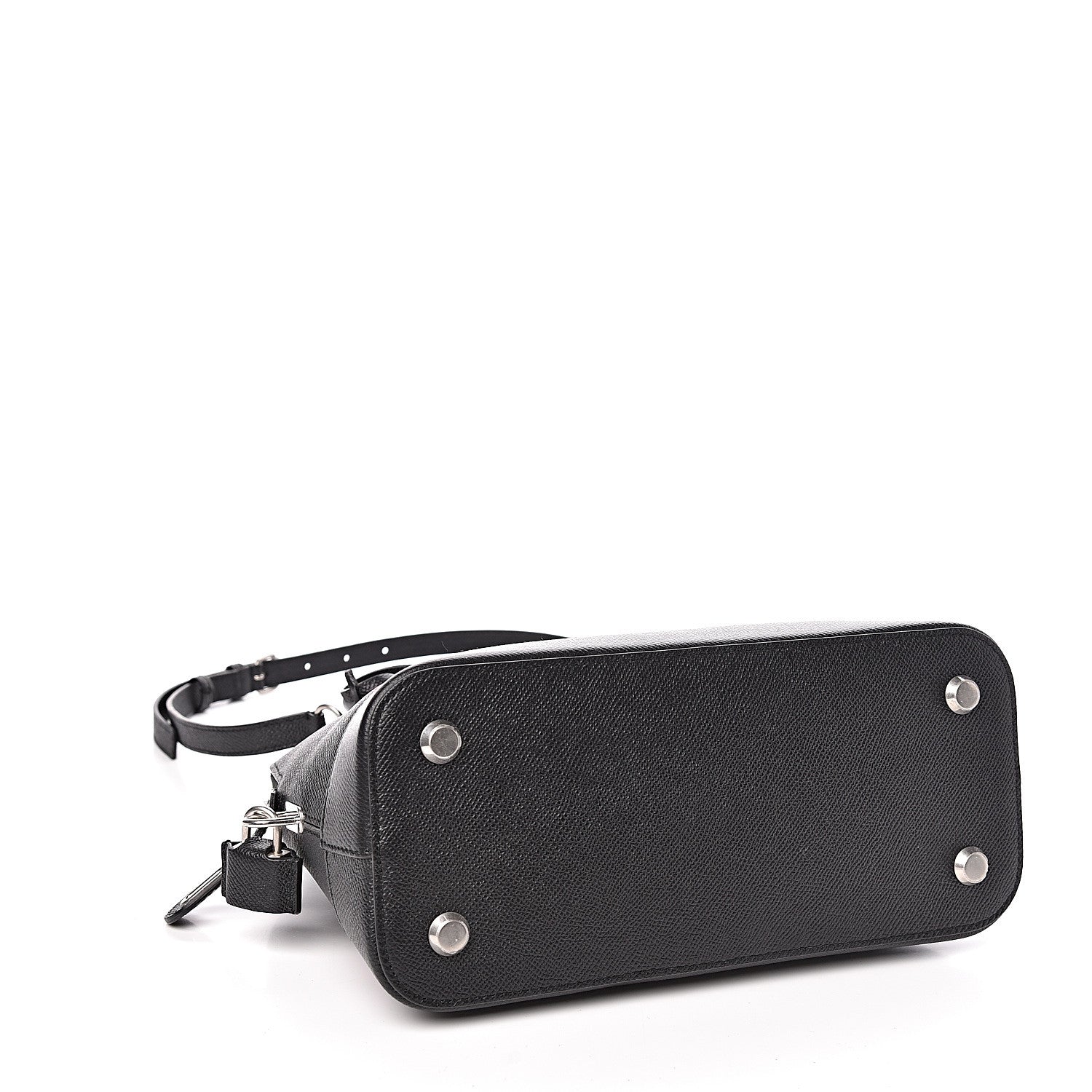 Balenciaga Signature Grained Calfskin Logo S Ville Top Handle Bag Black Rose Shocking 4 of 9