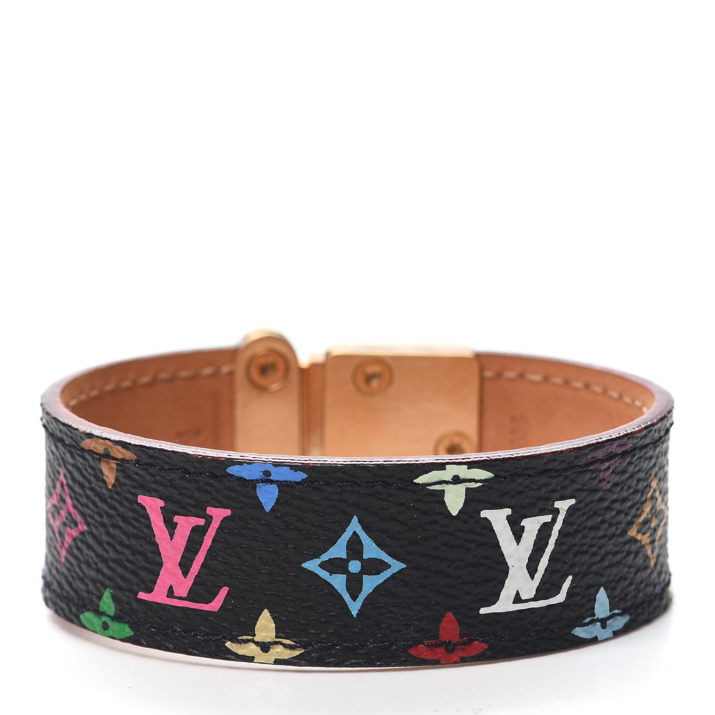 Monogram Multicolor Koala Bracelet M Black
