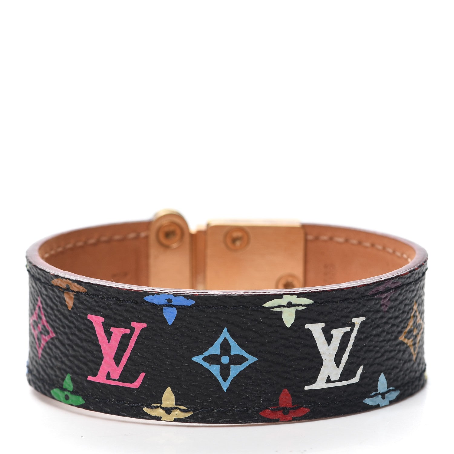 Louis Vuitton Monogram Multicolor Koala Bracelet M Black 3 of 6