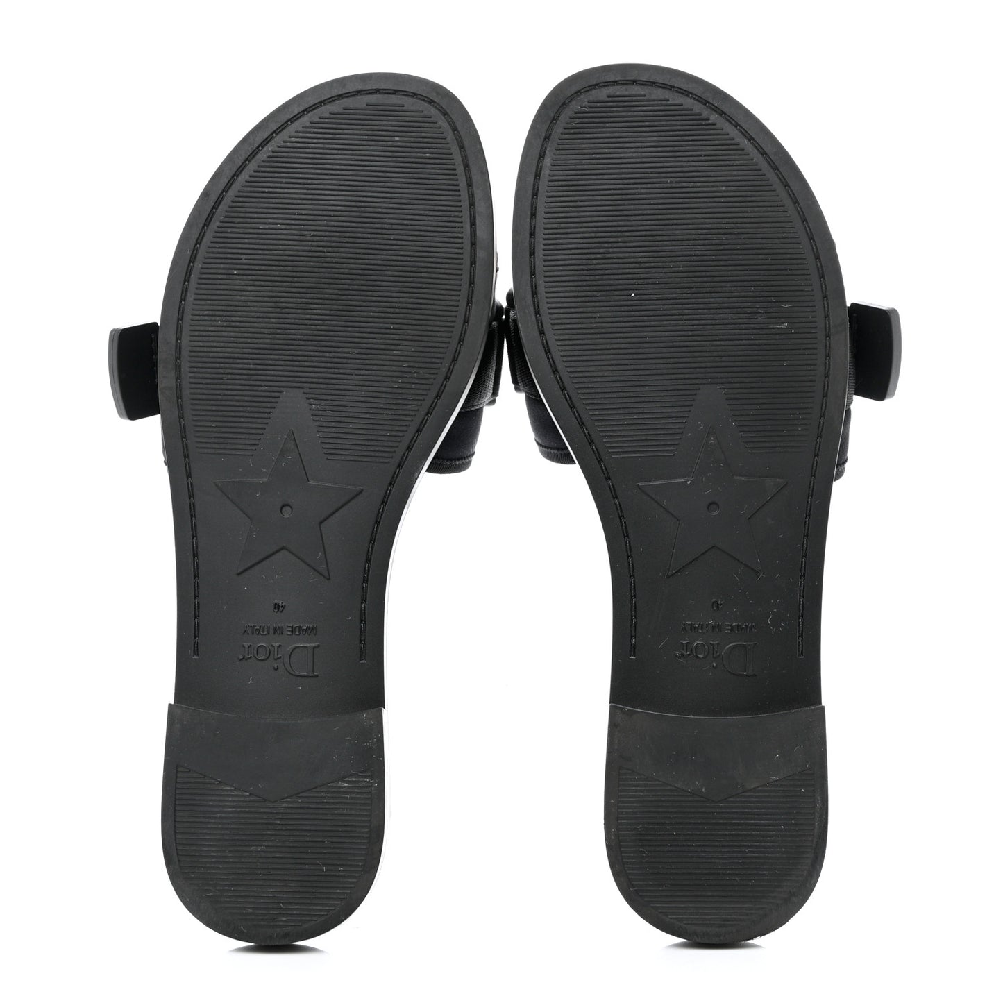 Technical Stretch Fabric Camouflage Dio(r)evolution Slide Sandals 40 Black Military