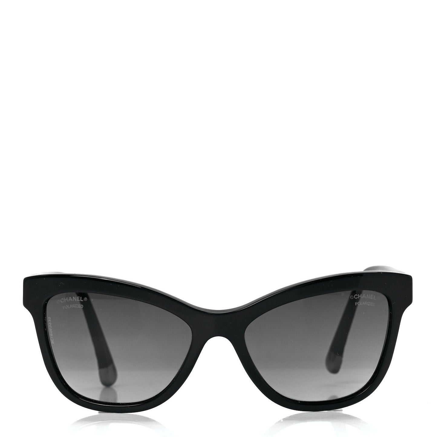 Polarized CC Cat Eye Sunglasses 5330 Black